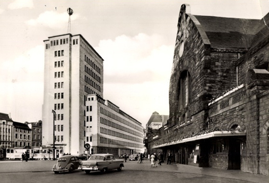 Aachener Hauptbahnhof 1958
